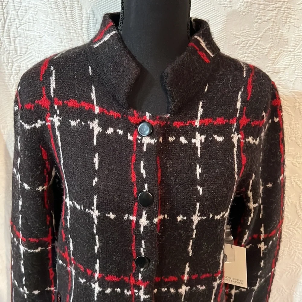 Adrienne Vittadini button up‎ cardigan, size large, NWT